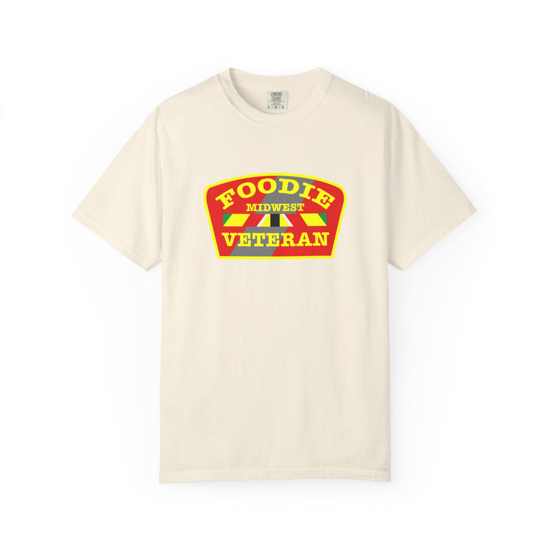L.O.E.F Foodie Veteran MIDWEST Unisex Tee Shirt (Yellow)