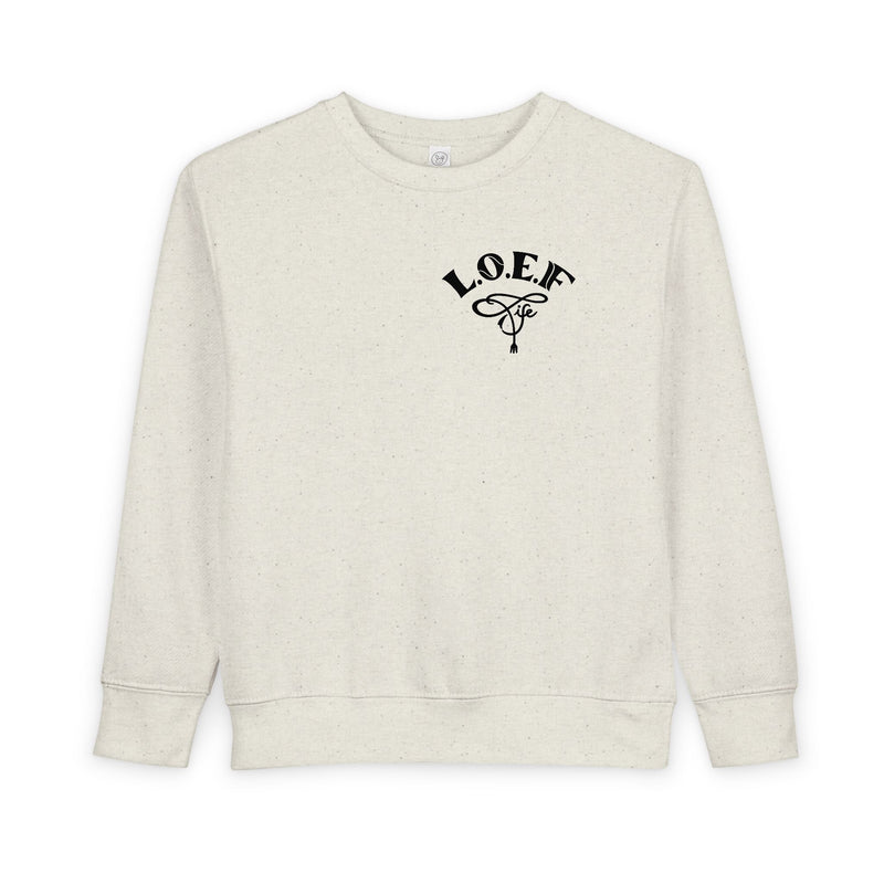 L.O.E.F Foodie 4Life Baby Sweatshirt  (Fuchsia)