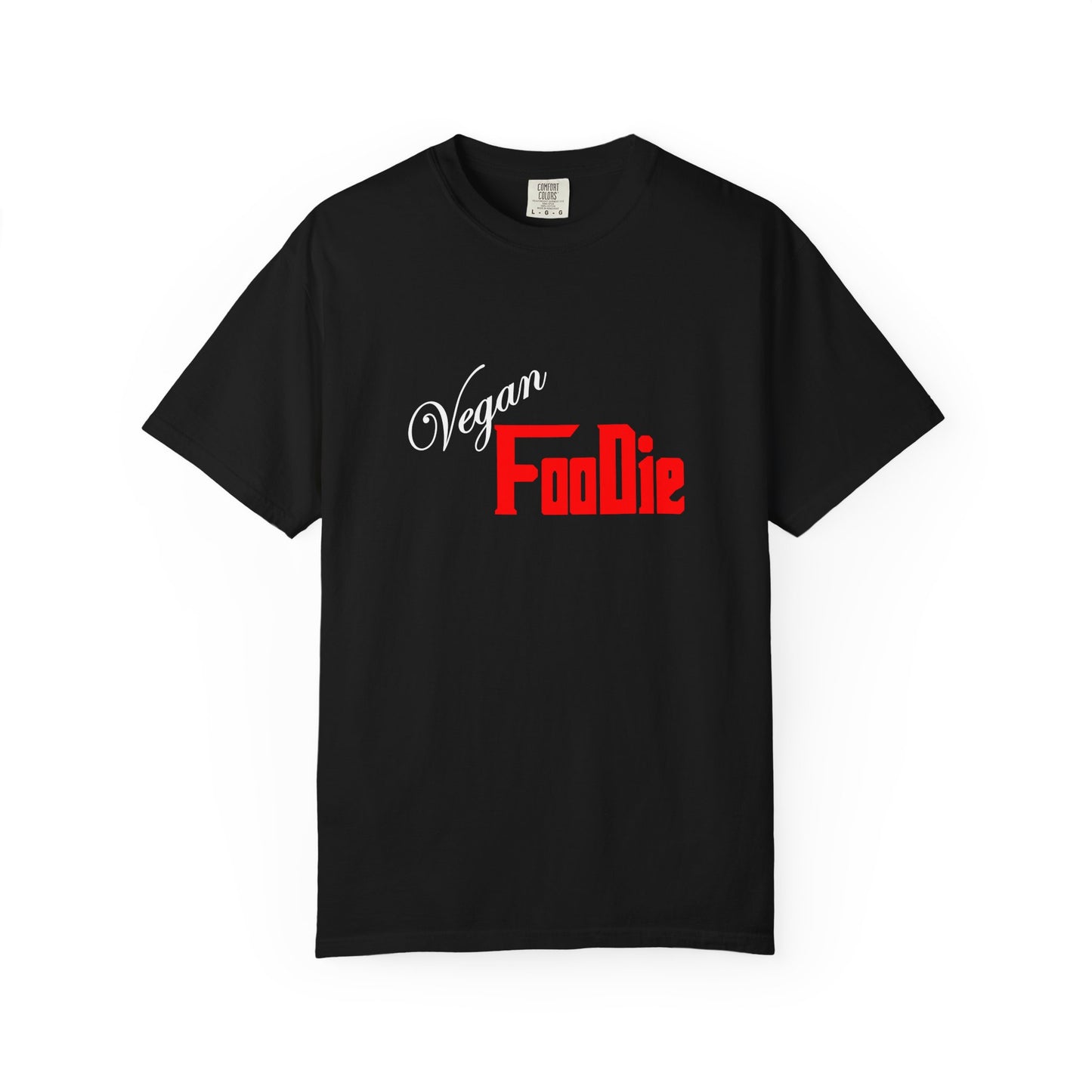 L.O.E.F Unisex Vegan Foodie Tee Shirt (Fiery Red)
