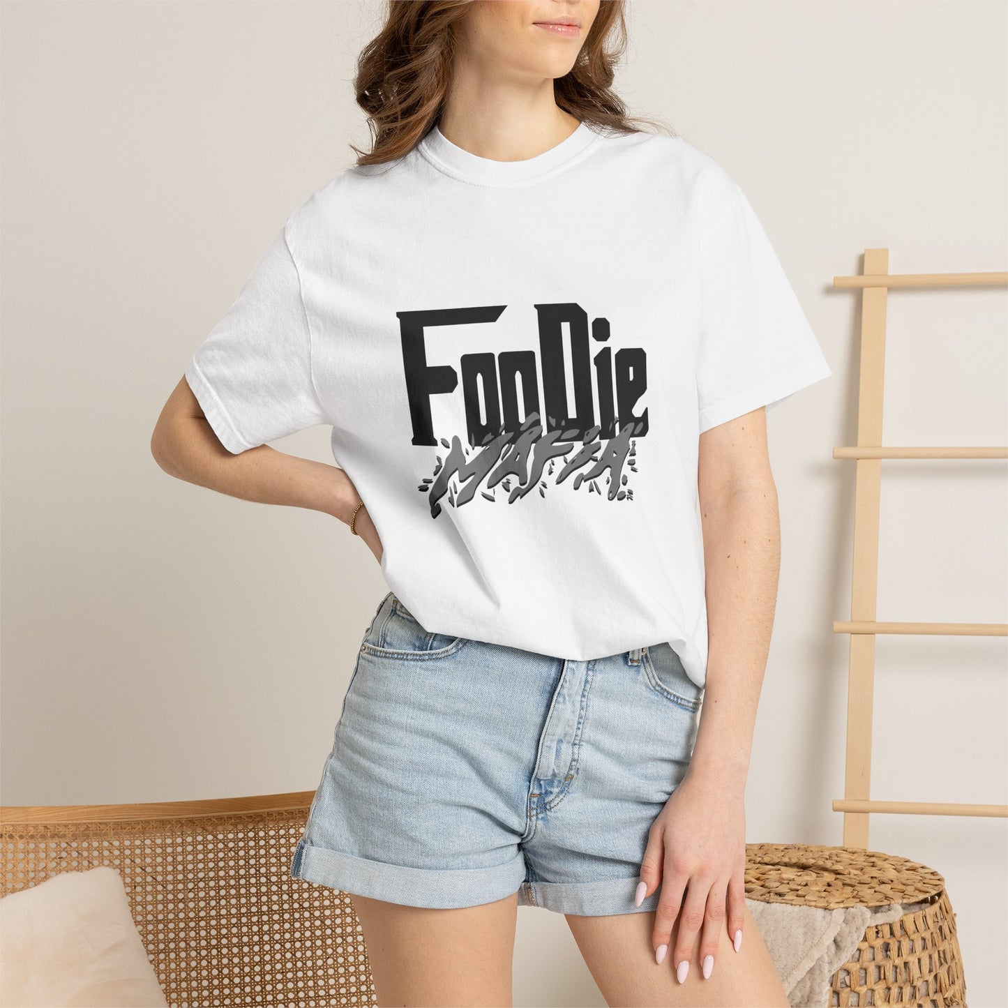 L.O.E.F Foodie Mafia Tee Shirt (Grey)