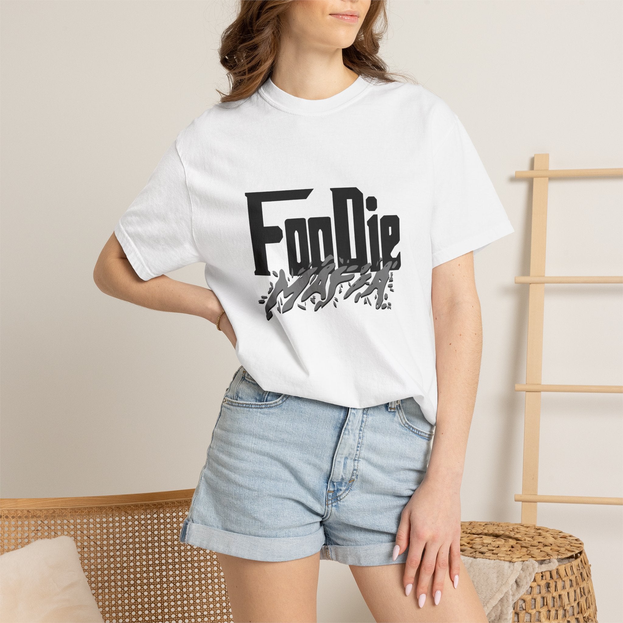 L.O.E.F Foodie Mafia Tee Shirt (Grey)