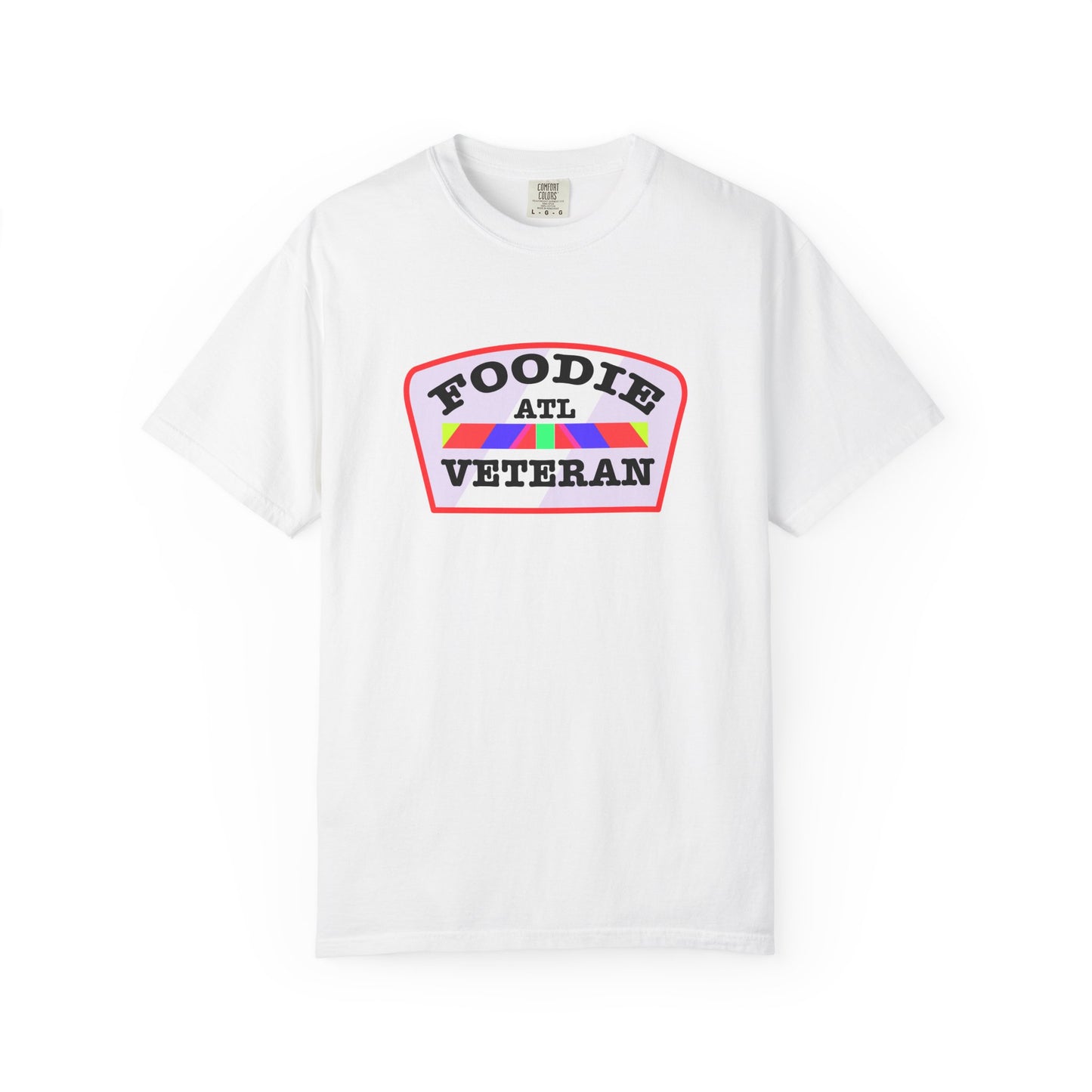 L.O.E.F Foodie Veteran ATL Unisex Tee Shirt (Soft Pink)