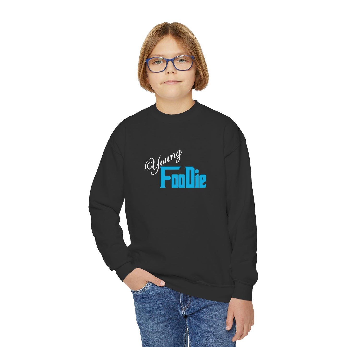 L.O.E.F Young Foodie Youth Sweatshirt (Sky Blue)