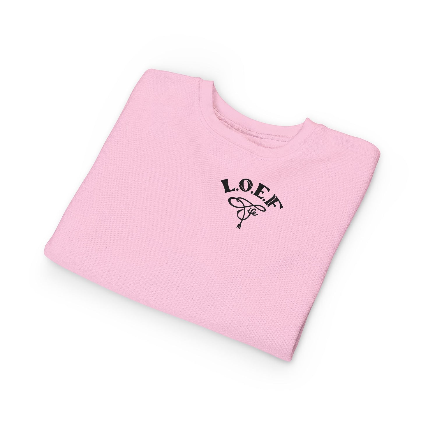 L.O.E.F Foodie 4Life Baby Sweatshirt  (Black)