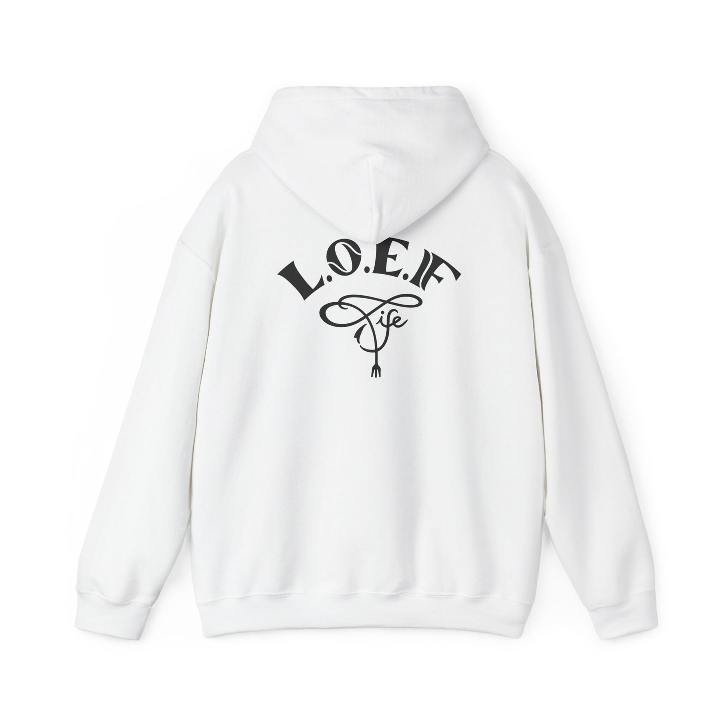 L.O.E.F Foodie 4Life Vegan Hoodie (Rust)