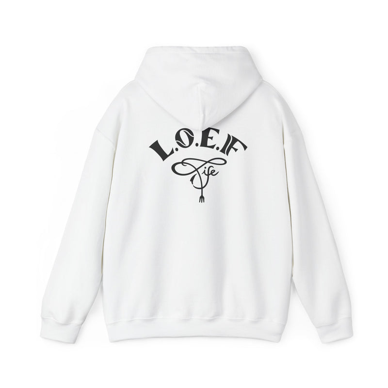 L.O.E.F Foodie 4Life Vegan Hoodie (Rust)
