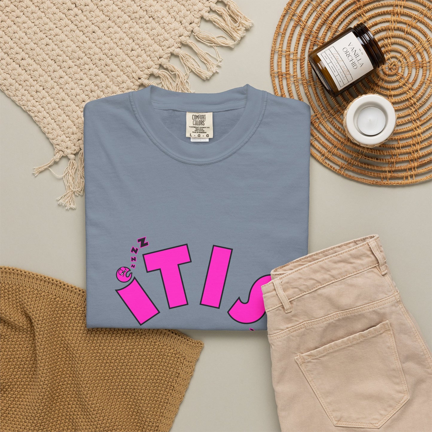 L.O.E.F ITIS Unisex Tee shirt (Pink)