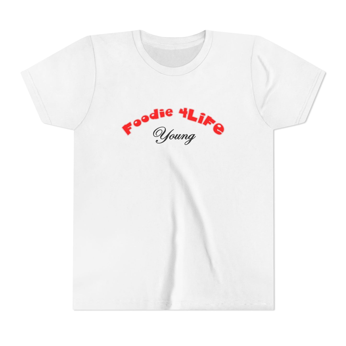 L.O.E.F Foodie 4Life Young Tee Shirt  (Fiery Red)