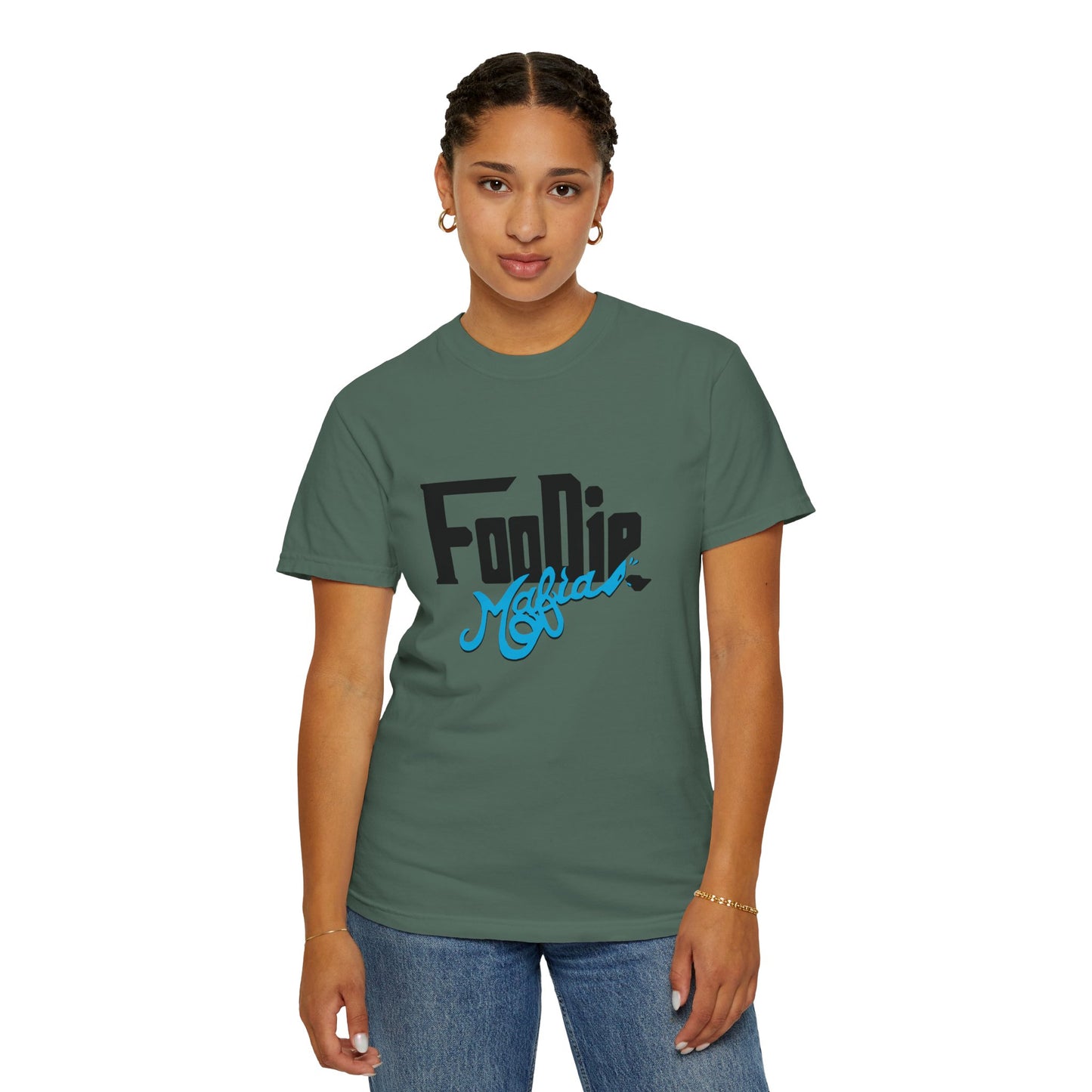L.O.E.F Foodie Mafia Unisex Tee Shirt (Apricot)