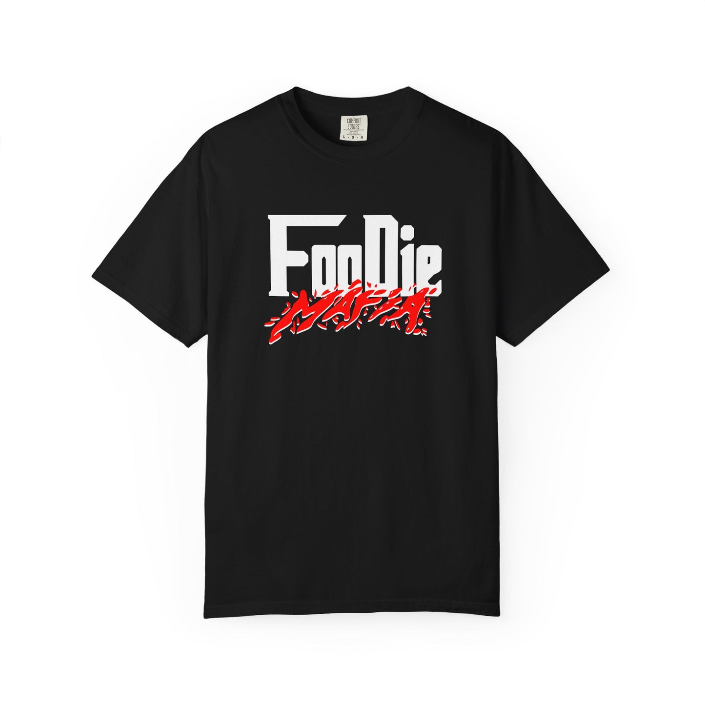 L.O.E.F Foodie Mafia Unisex Tee Shirt  (Red)