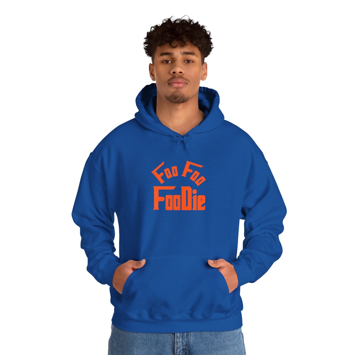 L.O.E.F Unisex Hooded Sweatshirt (Neon Orange)