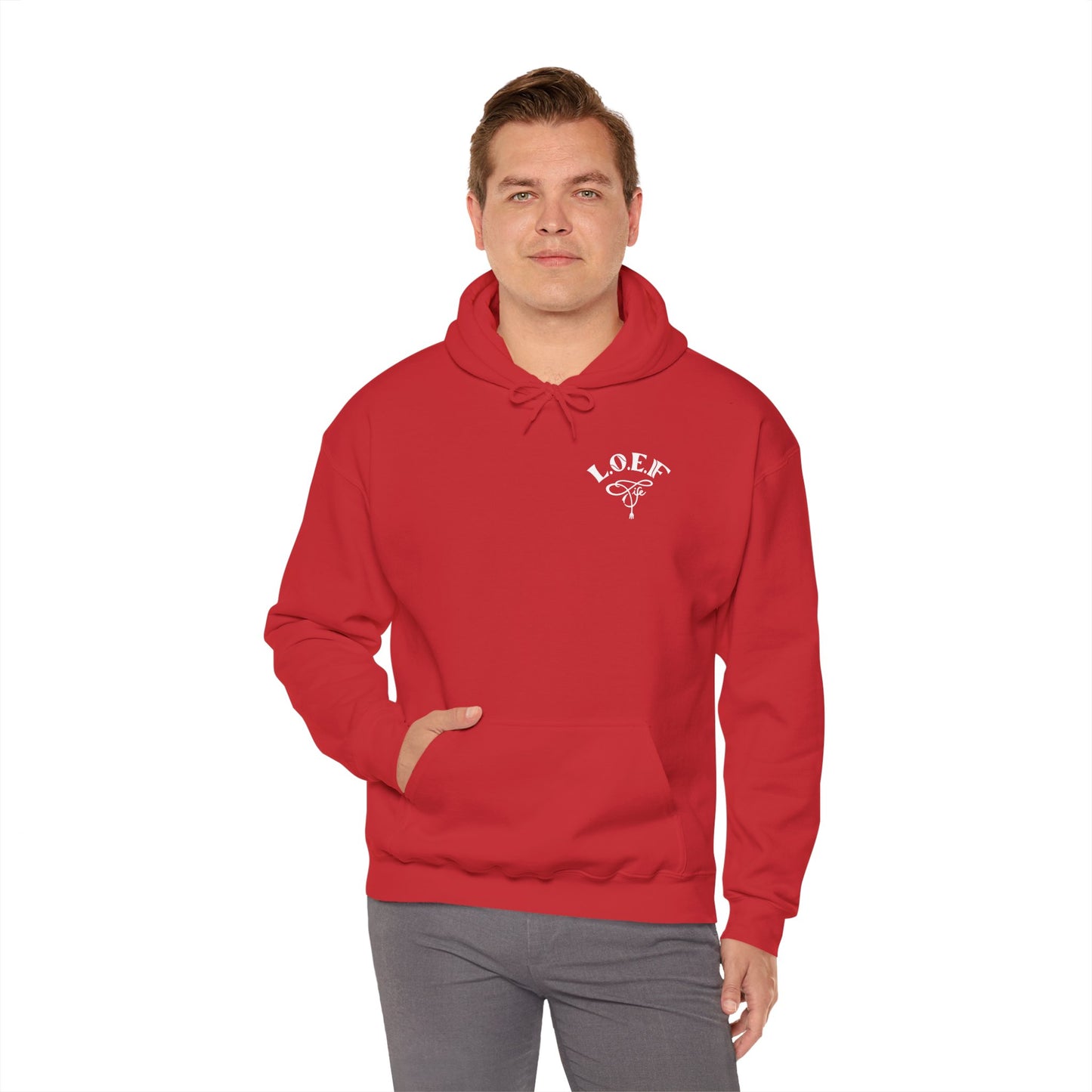 L.O.E.F Foodie 4Life Certified Hoodie (Sky Blue)