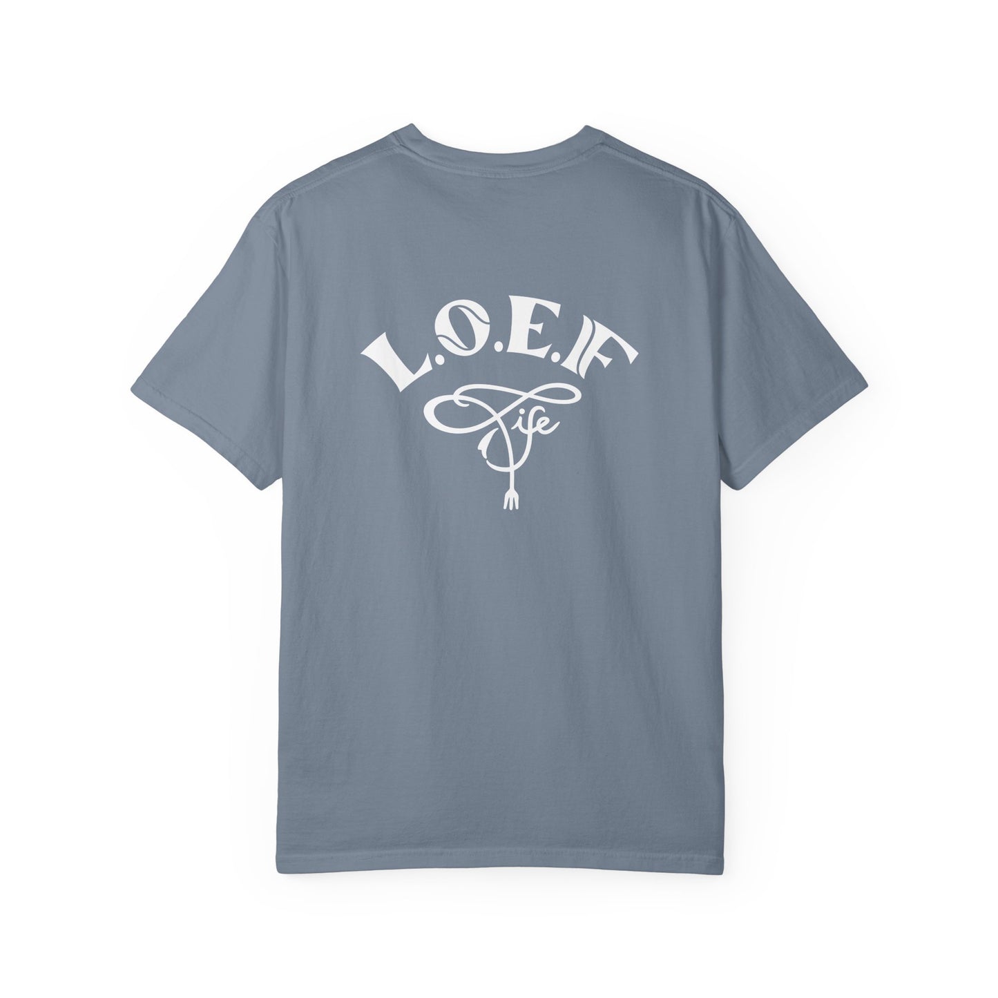 L.O.E.F Foodie Unisex Tee Shirt (Fuchsia)