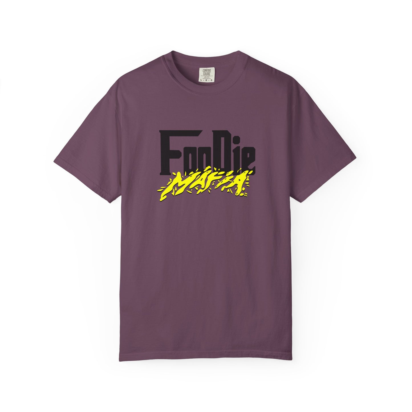 L.O.E.F Foodie Mafia Unisex Tee Shirt (Bright Yellow)