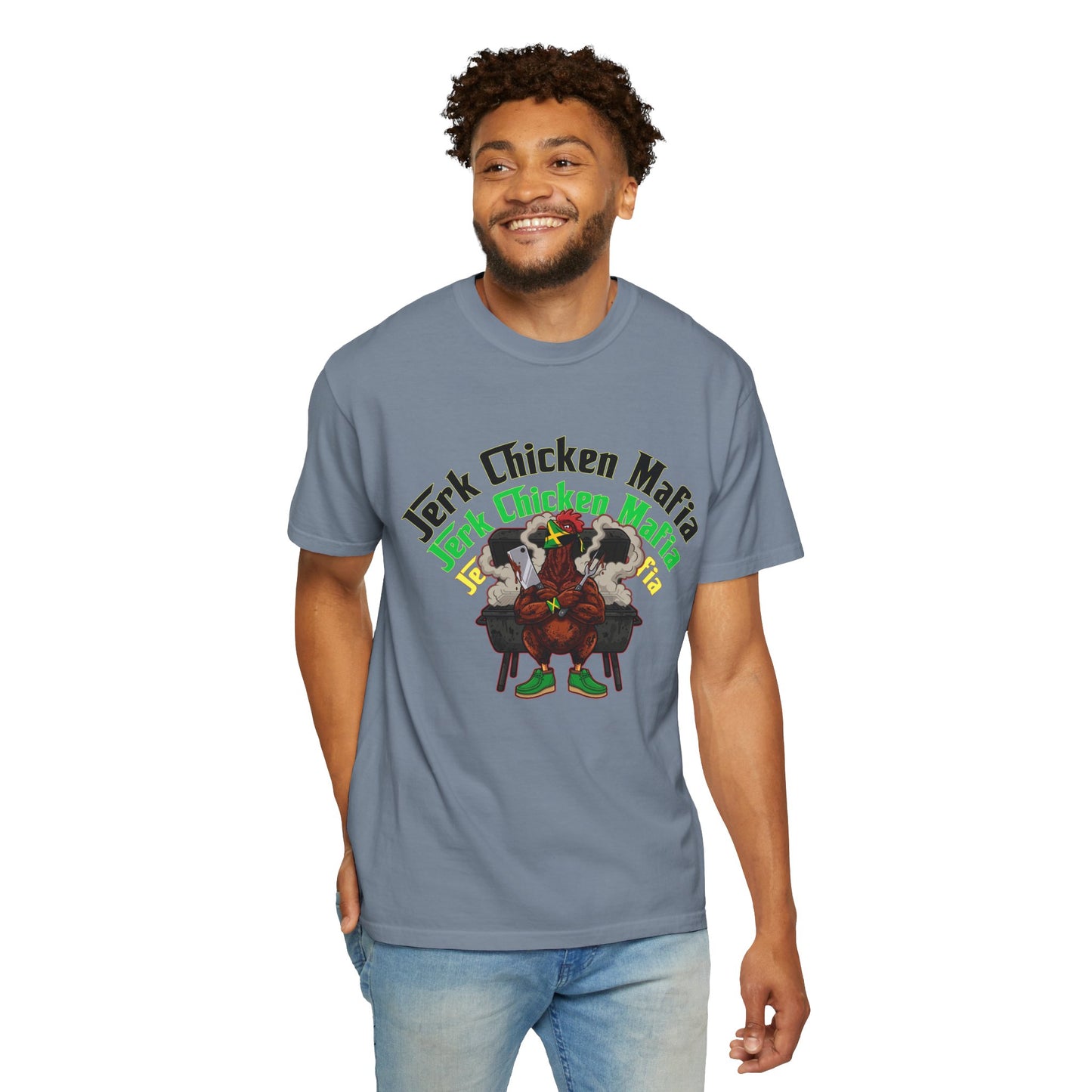 L.O.E.F Jerk Chicken Mafia Unisex Tee Shirt