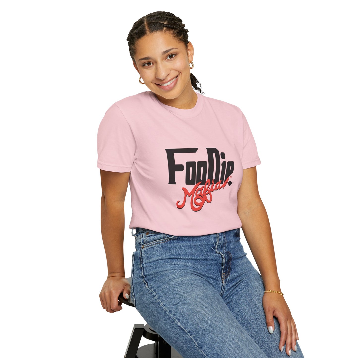 L.O.E.F Foodie Mafia Unisex Tee shirt (Flat Red)