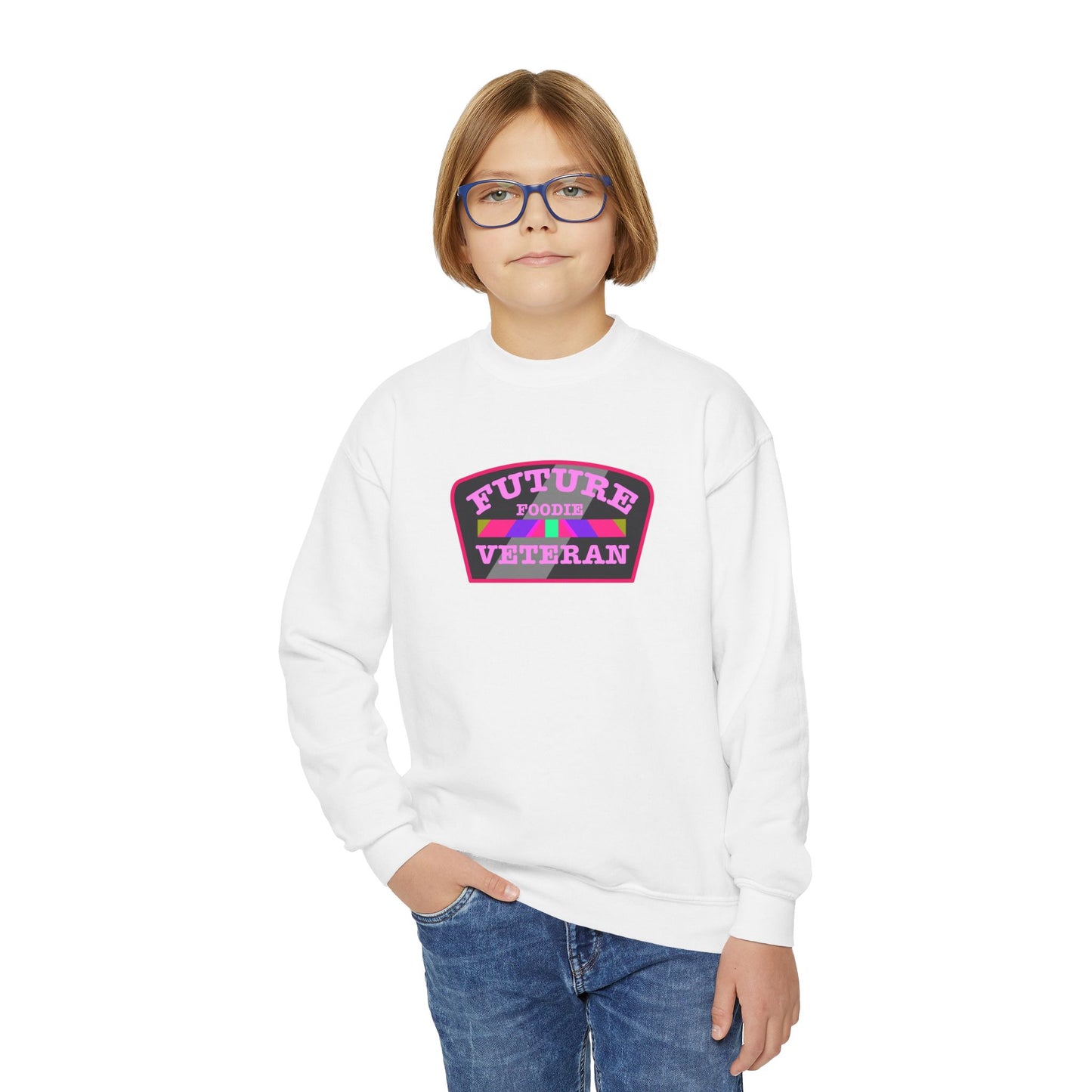 L.O.E.F Young Future Foodie Veteran Sweatshirt (Pink)