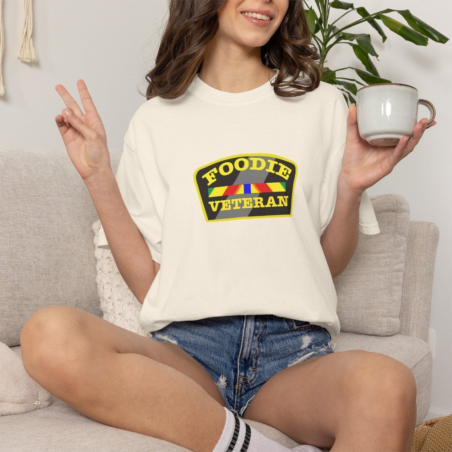 L.O.E.F Foodie Veteran Tee Shirt