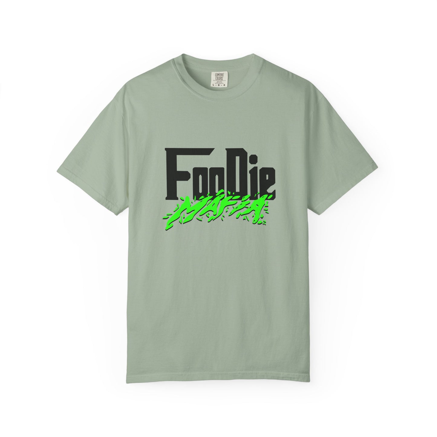 L.O.E.F Foodie Mafia Tee Shirt (Neon Green)