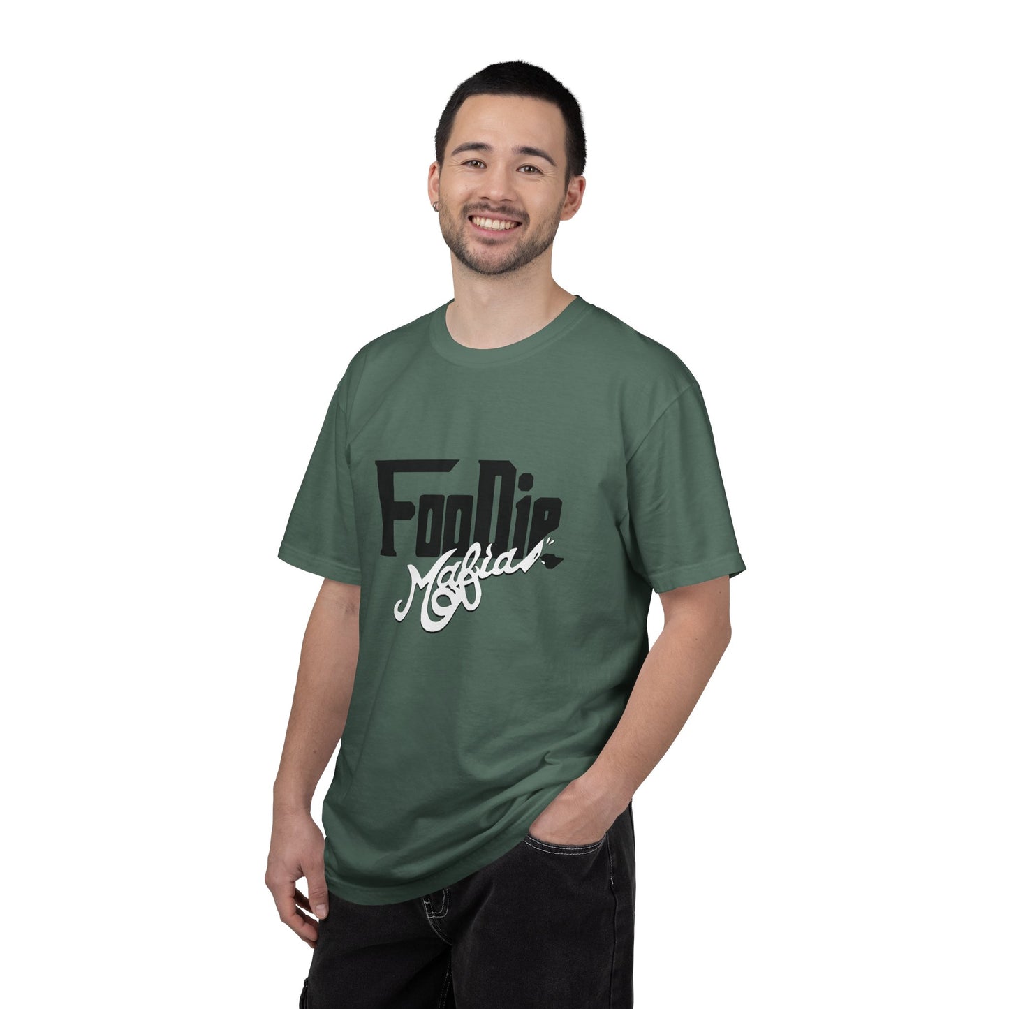L.O.E.F Foodie Mafia Unisex Tee shirt (White)