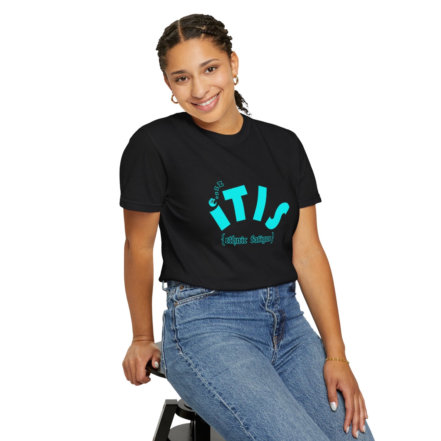 L.O.E.F ITIS Unisex Tee shirt (Blue)