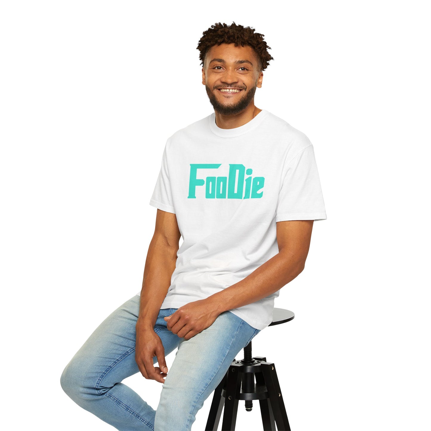 L.O.E.F Foodie Unisex Tee Shirt (Turquoise)