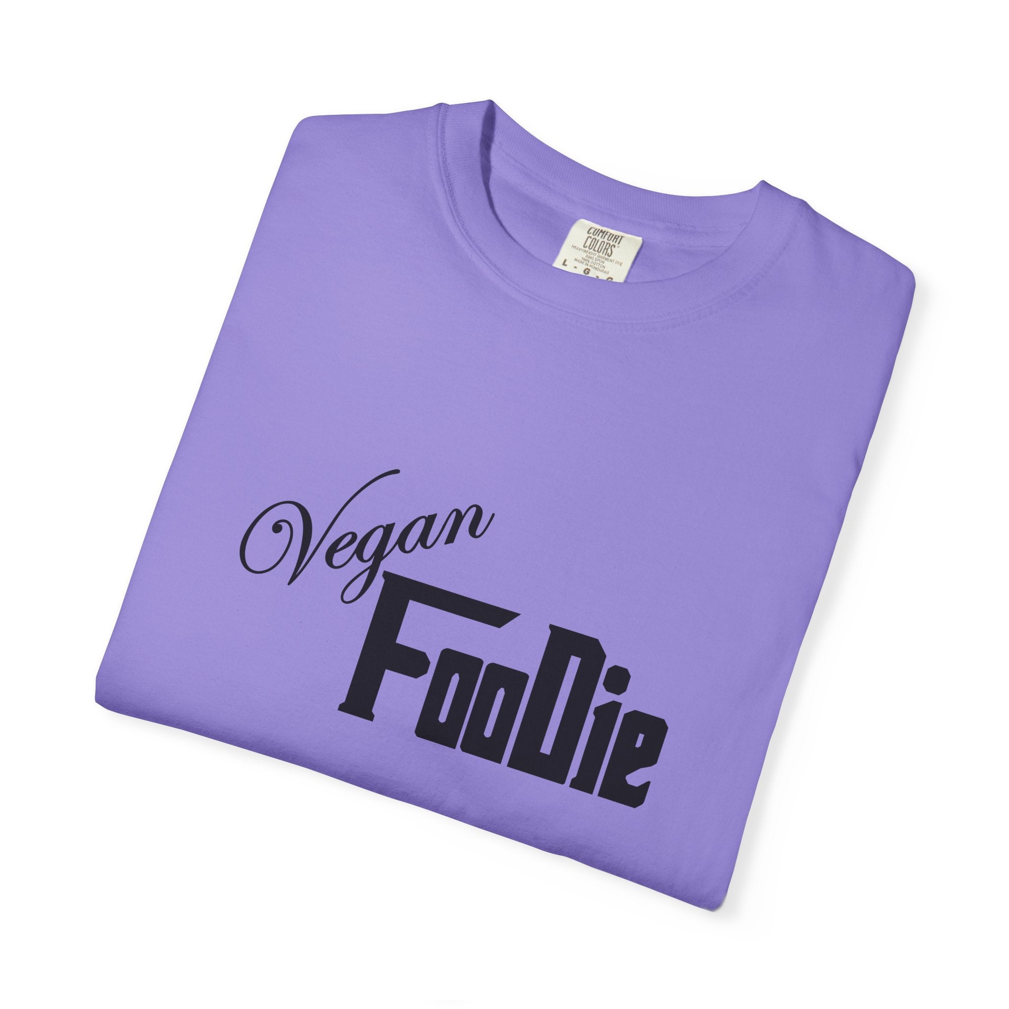 L.O.E.F Unisex Vegan Foodie Tee Shirt (Black)