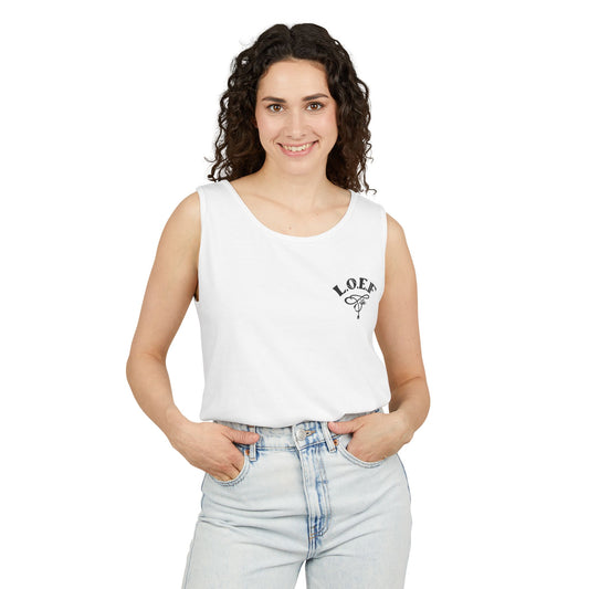 L.O.E.F Bacon Egg n Cheese Mafia Tank Top