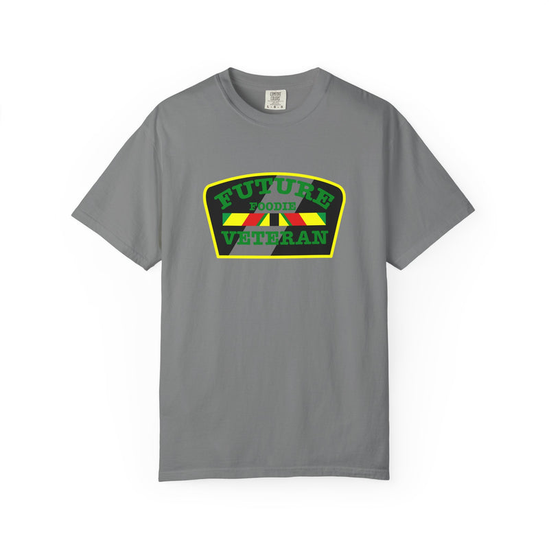 L.O.E.F Future Foodie Veteran Unisex Tee Shirt (Green)