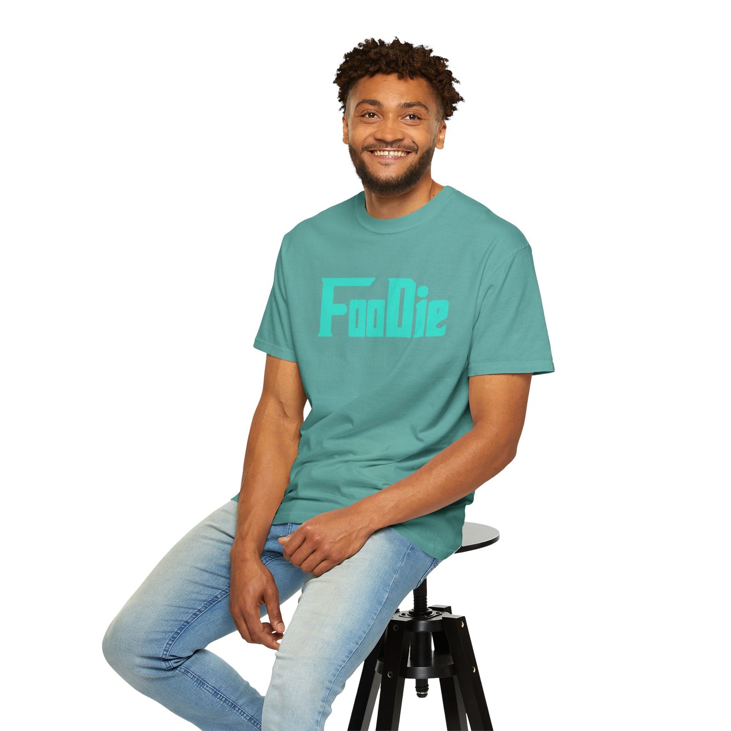 L.O.E.F Foodie Unisex Tee Shirt (Turquoise)