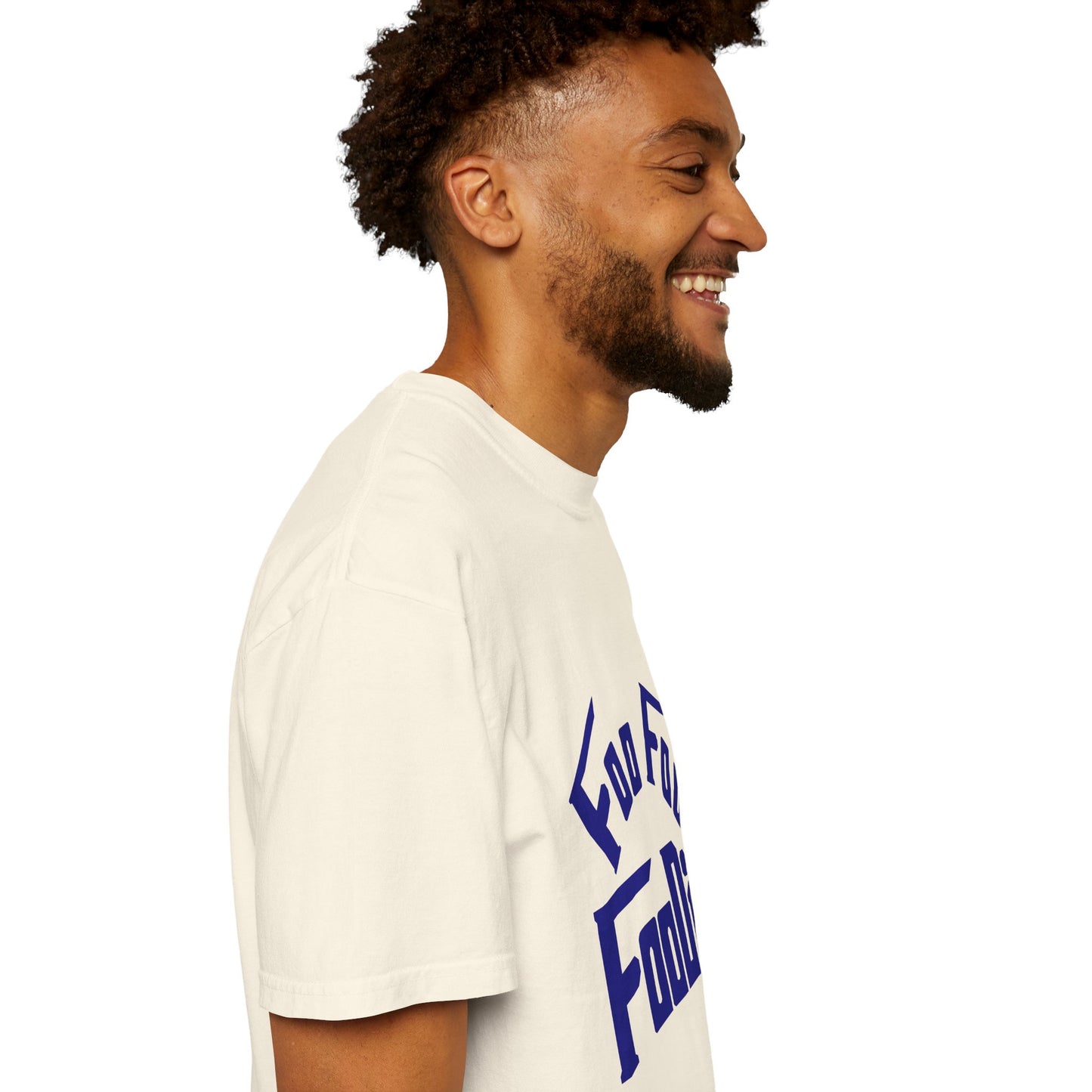 L.O.E.F FOO FOO FOODIE Unisex Tee shirt(Dark Blue)
