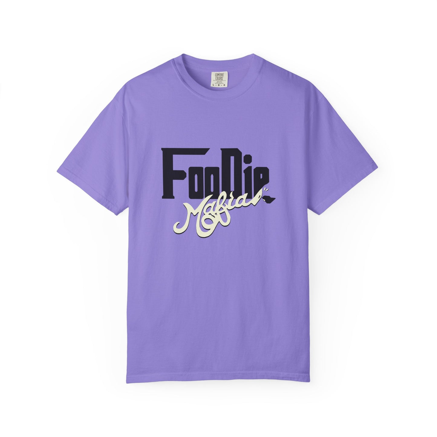 L.O.E.F Foodie Mafia Unisex Tee Shirt (Cream)