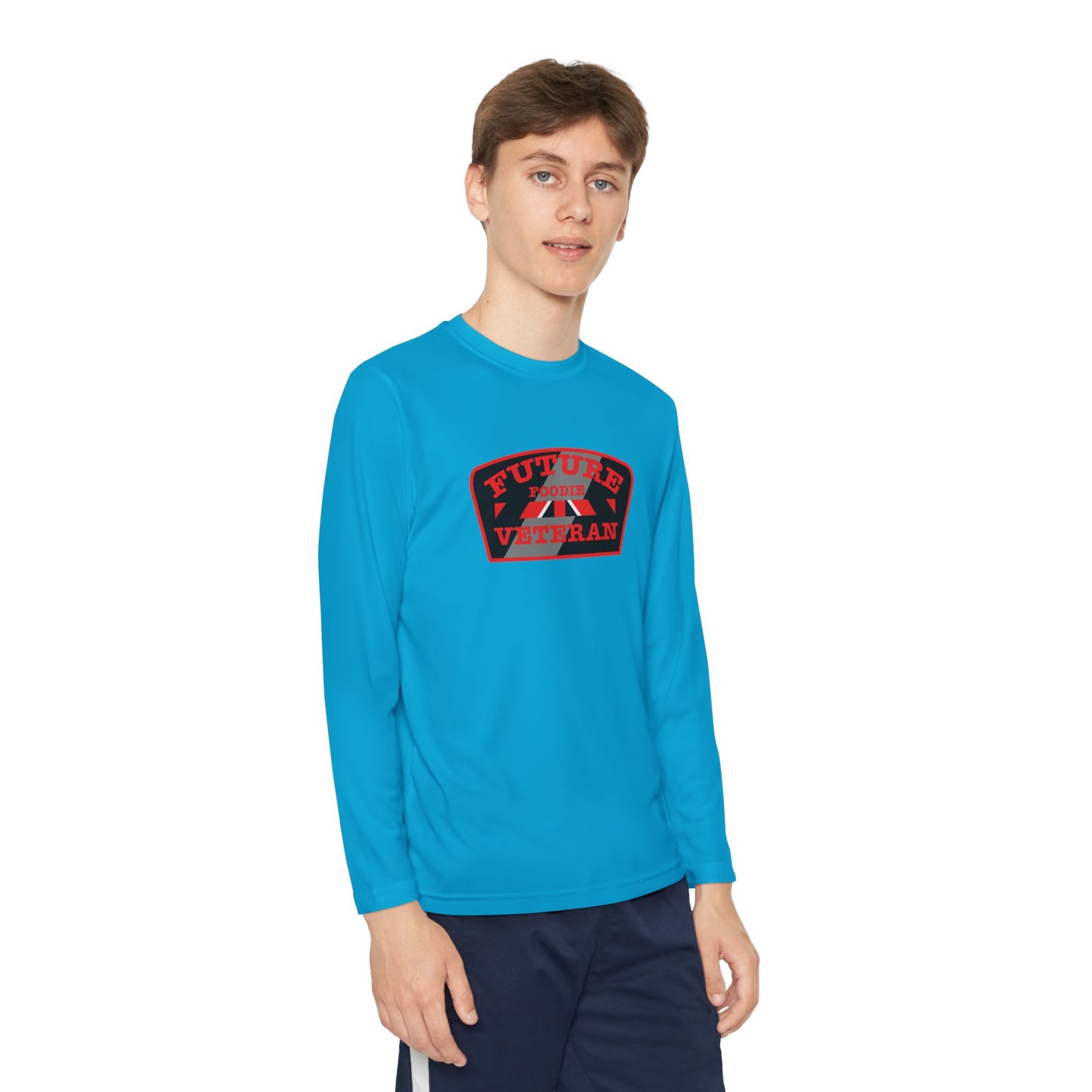 L.O.E.F Future Foodie Veteran Youth Long Sleeve Tee (Red)