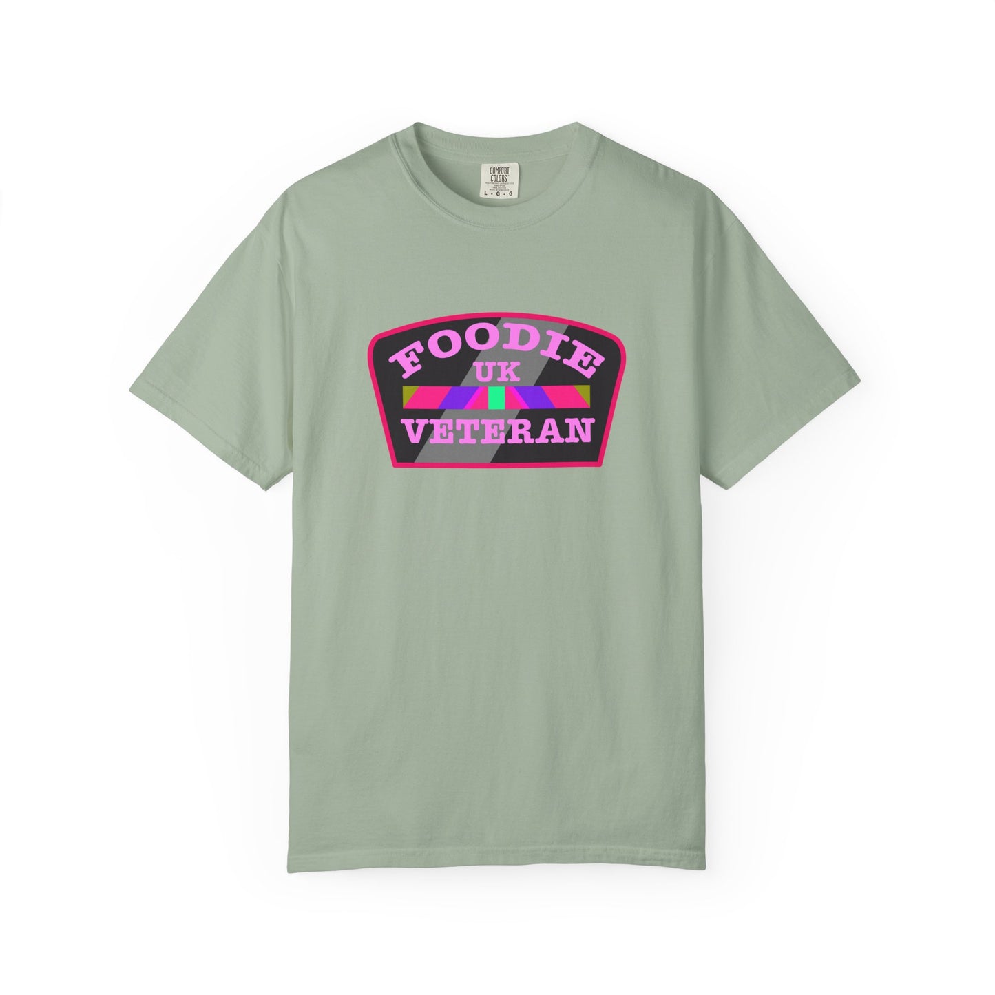 L.O.E.F Foodie Veteran UK Unisex Tee Shirt (Pink)