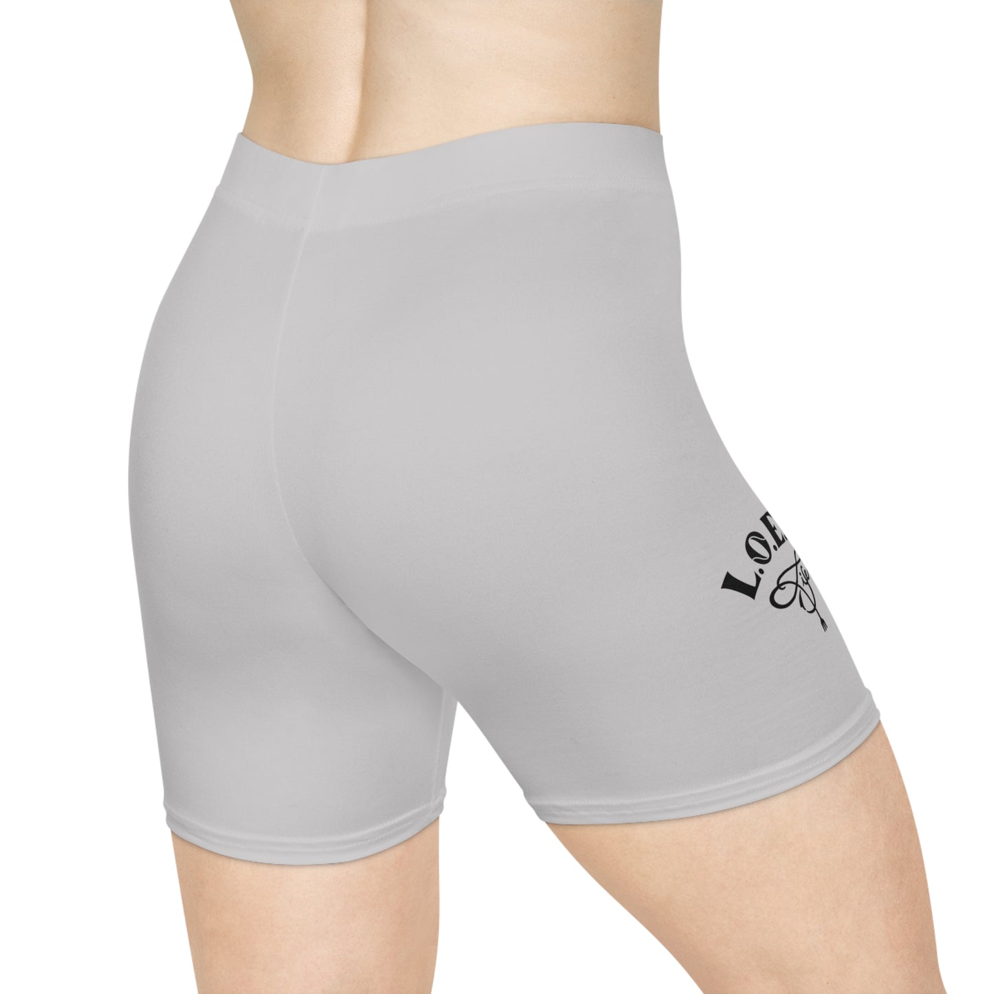 L.O.E.F Jerk Chicken Mafia Women Biker Shorts