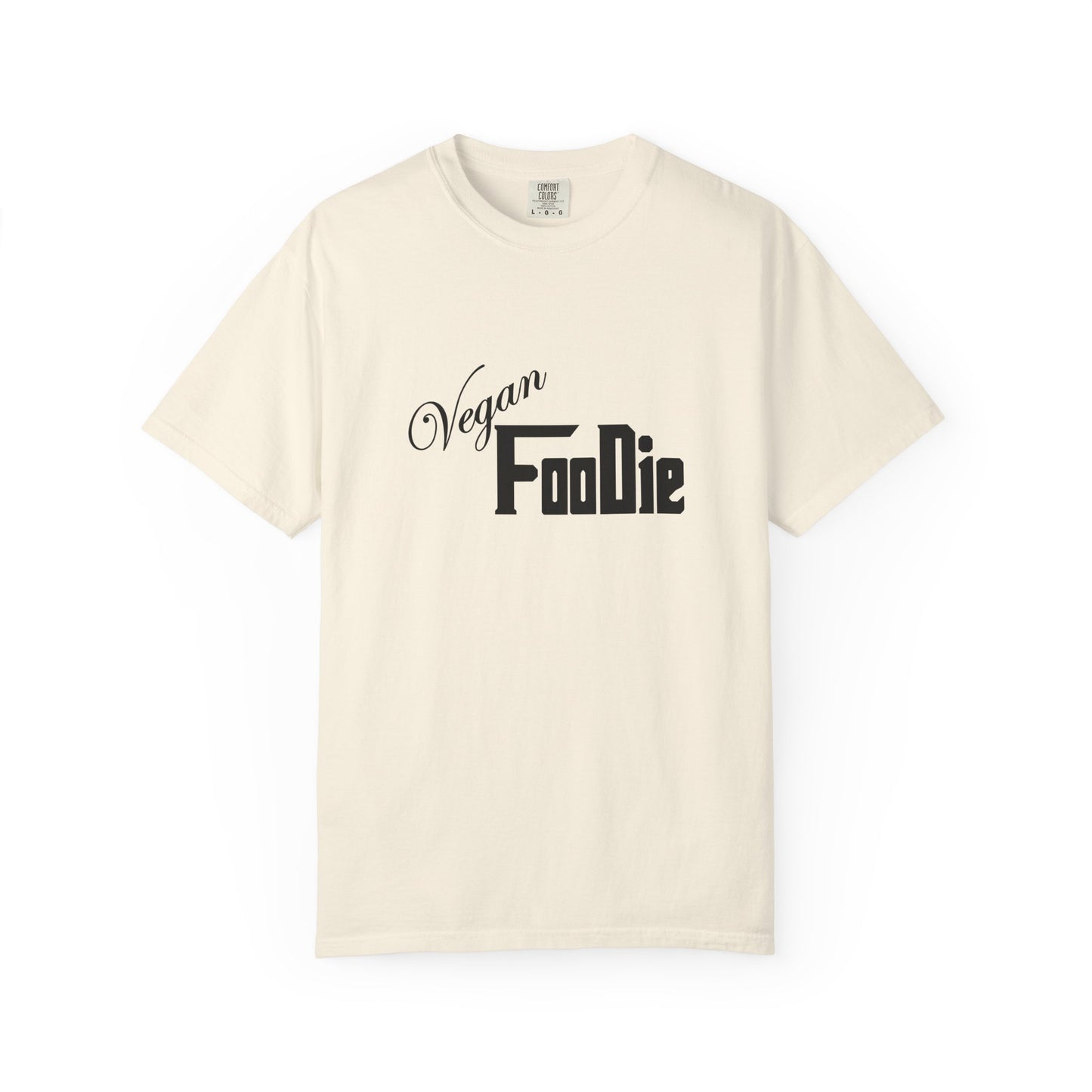 L.O.E.F Unisex Vegan Foodie Tee Shirt (Black)