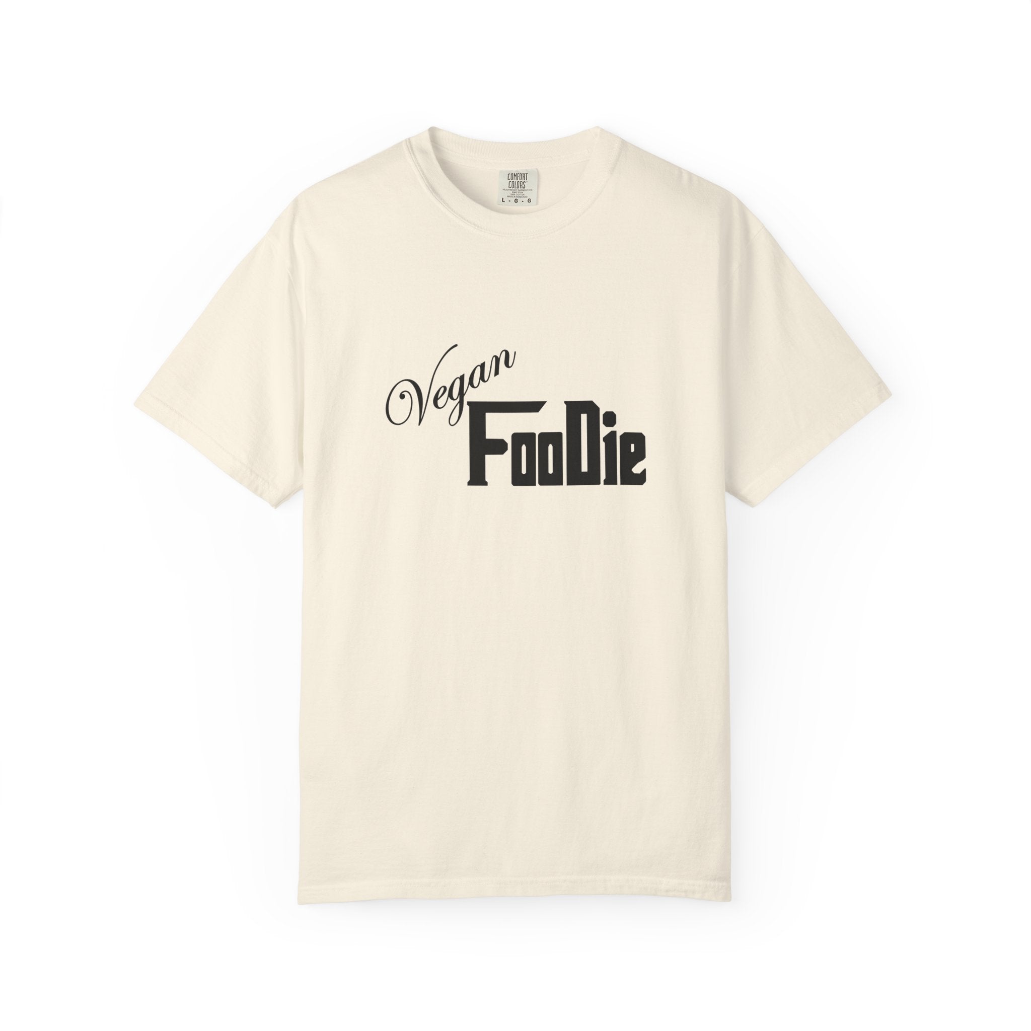 L.O.E.F Unisex Vegan Foodie Tee Shirt (Black)