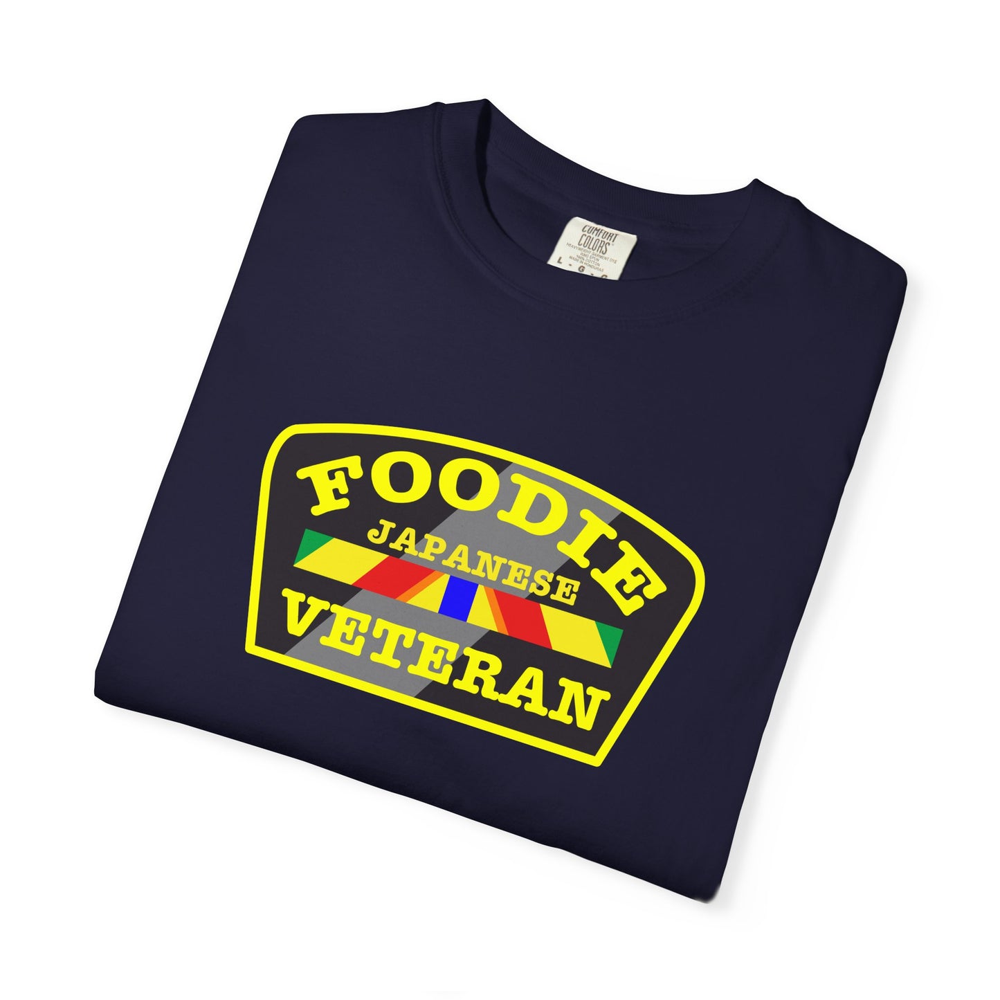 Foodie Veteran Japanese Flag T-Shirt