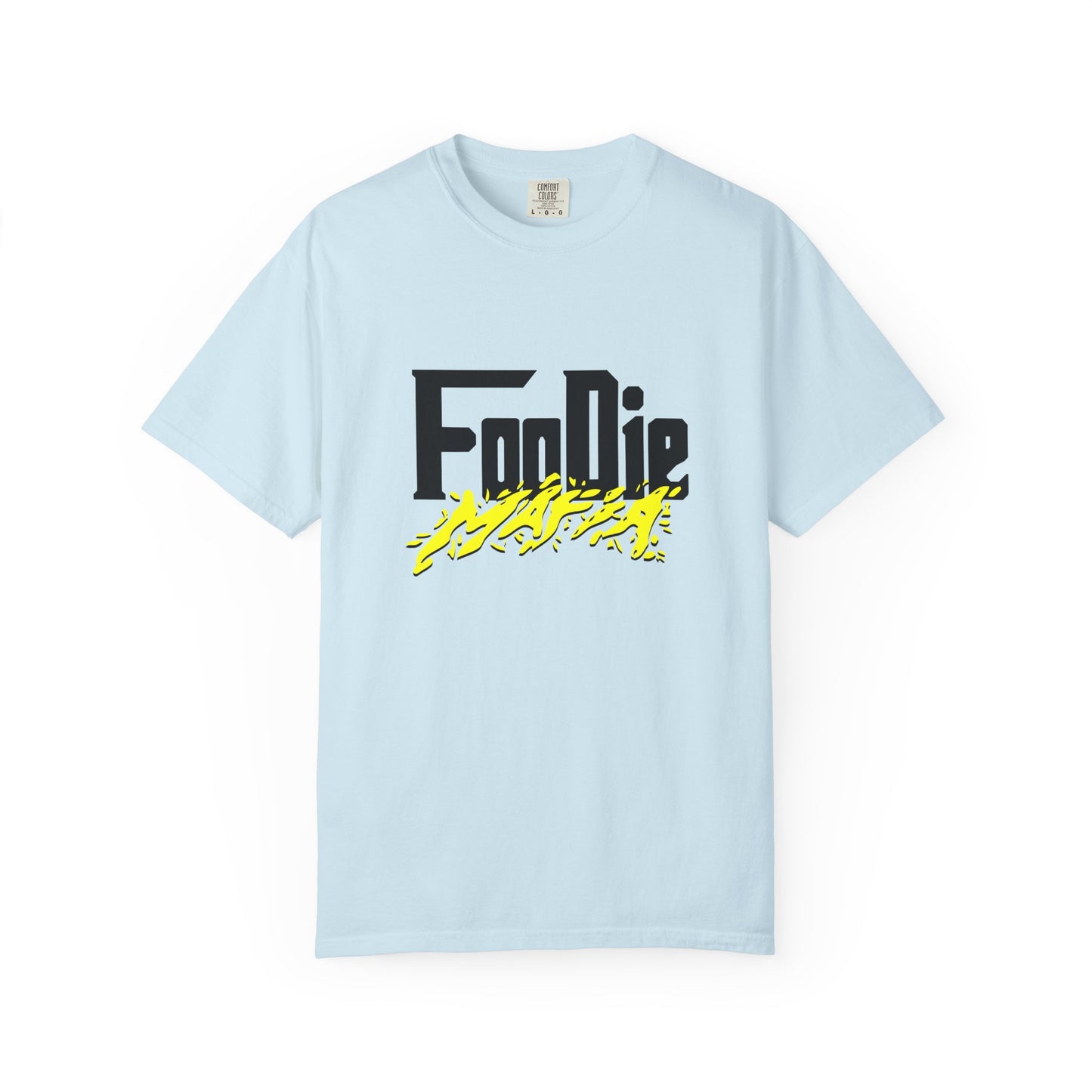 L.O.E.F Foodie Mafia Unisex Tee Shirt (Bright Yellow)