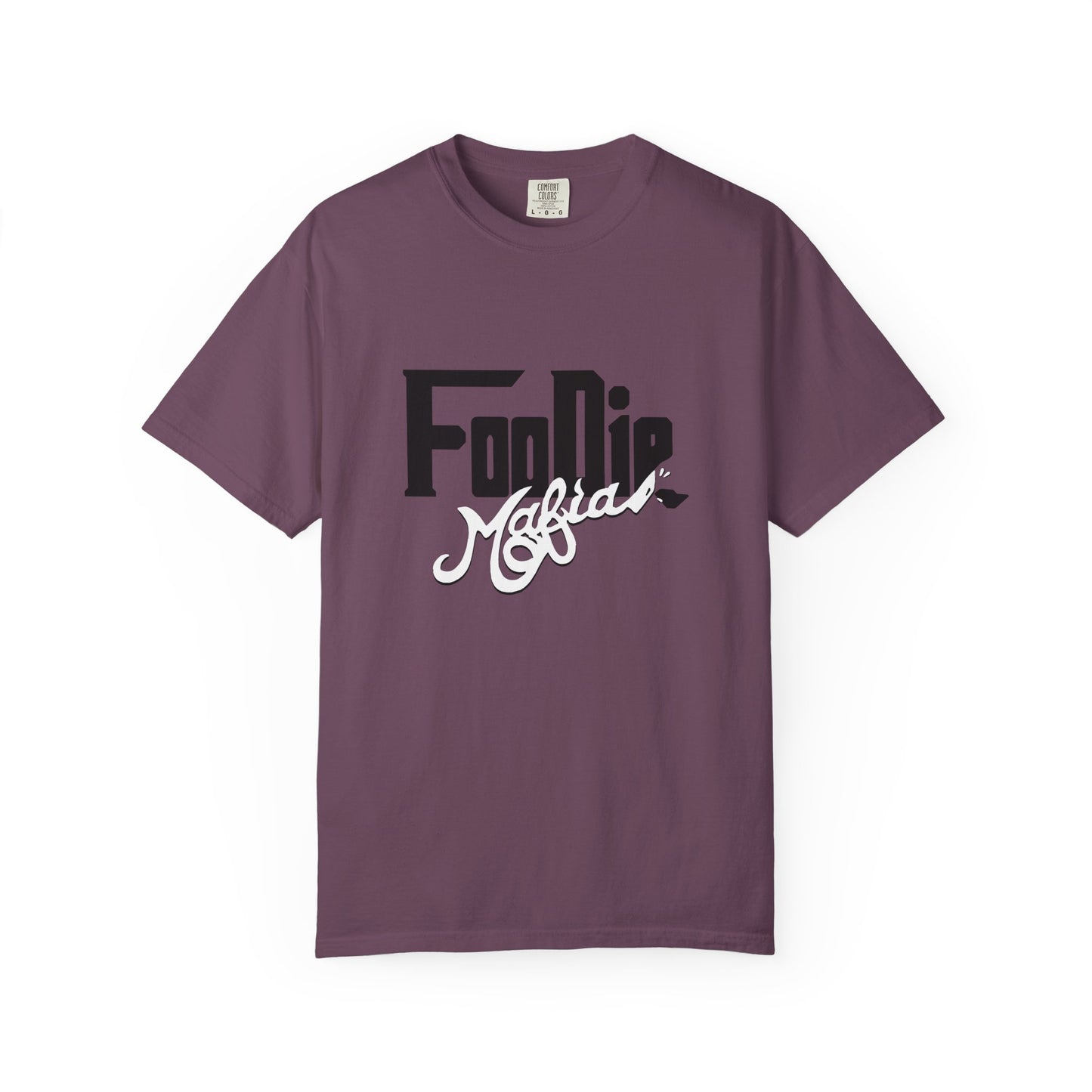 L.O.E.F Foodie Mafia Unisex Tee shirt (White)