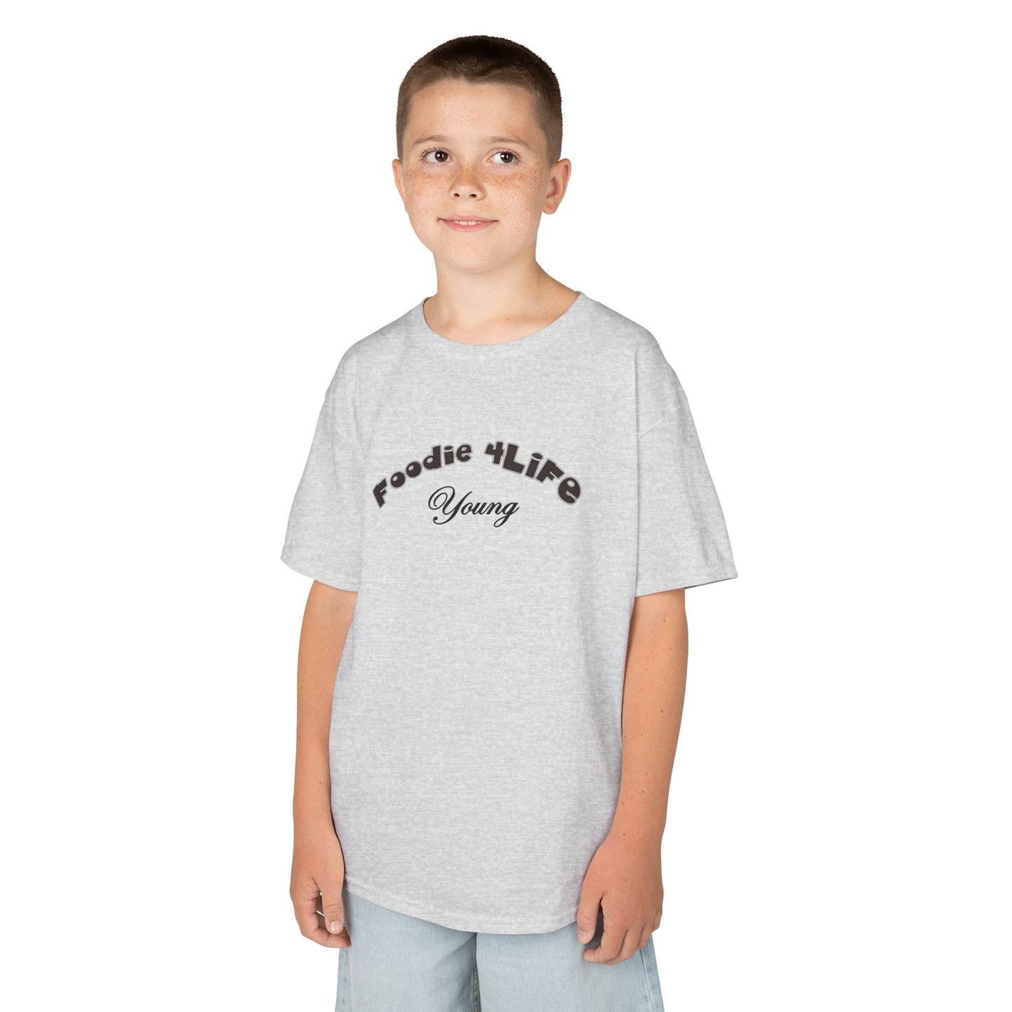 L.O.E.F Foodie 4Life Young Tee Shirt  (Black)