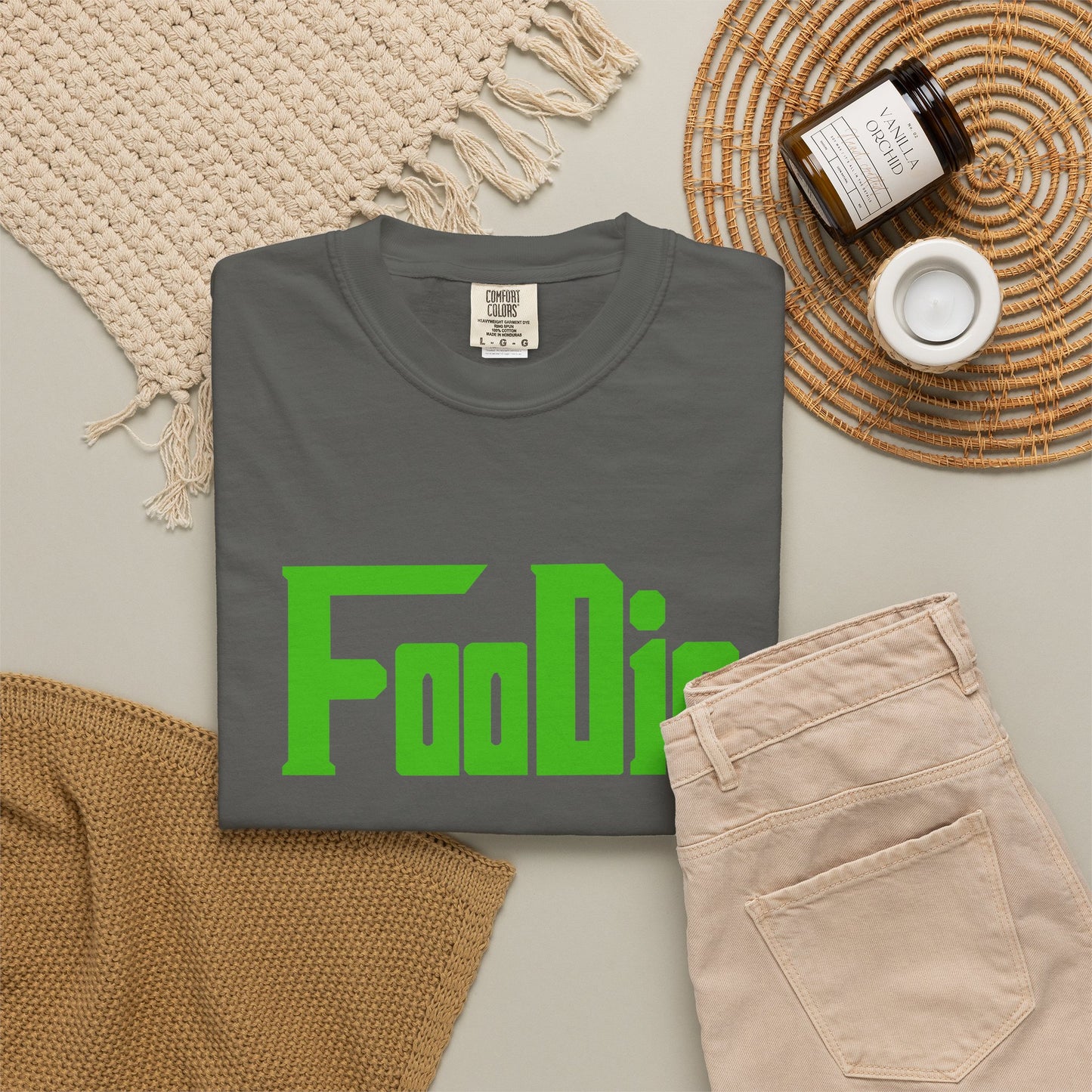 L.O.E.F Foodie Unisex Tee Shirt (Kelly Green)