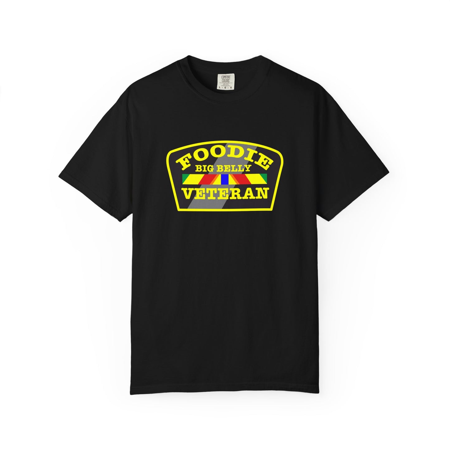 L.O.E.F Foodie Veteran Big Belly Unisex Tee Shirt