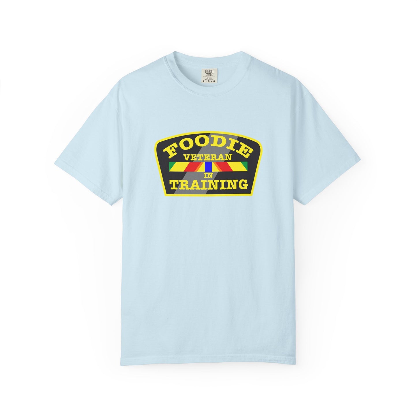 L.O.E.F Foodie Veteran IN TRAINING Unisex Tee Shirt (Yellow)