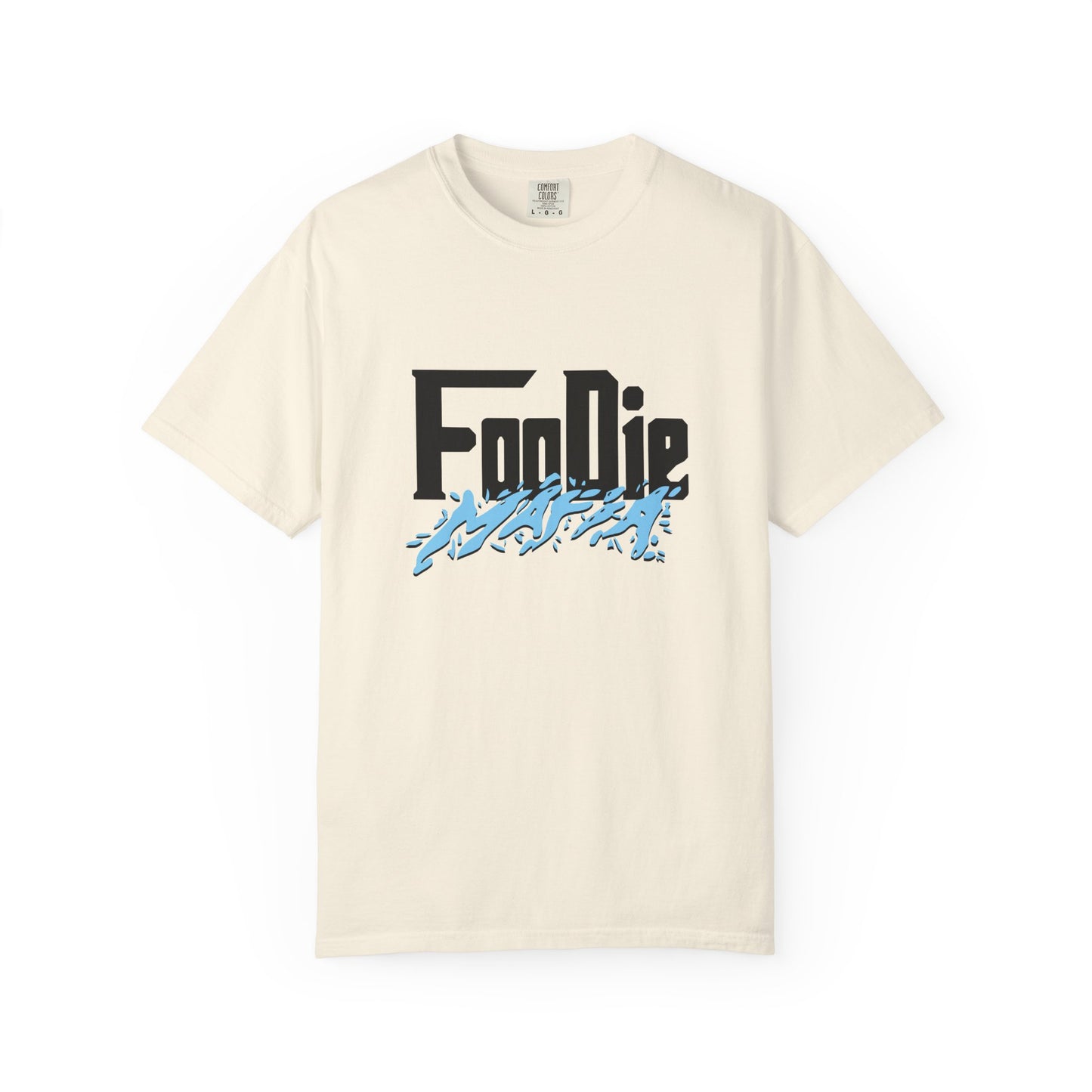 L.O.E.F Foodie Mafia Unisex Tee Shirt (Baby Blue)
