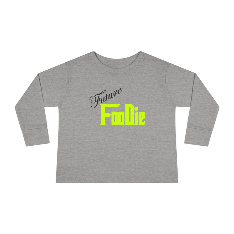 L.O.E.F Future Foodie Toddler Long Sleeve Tee (Neon Yellow)