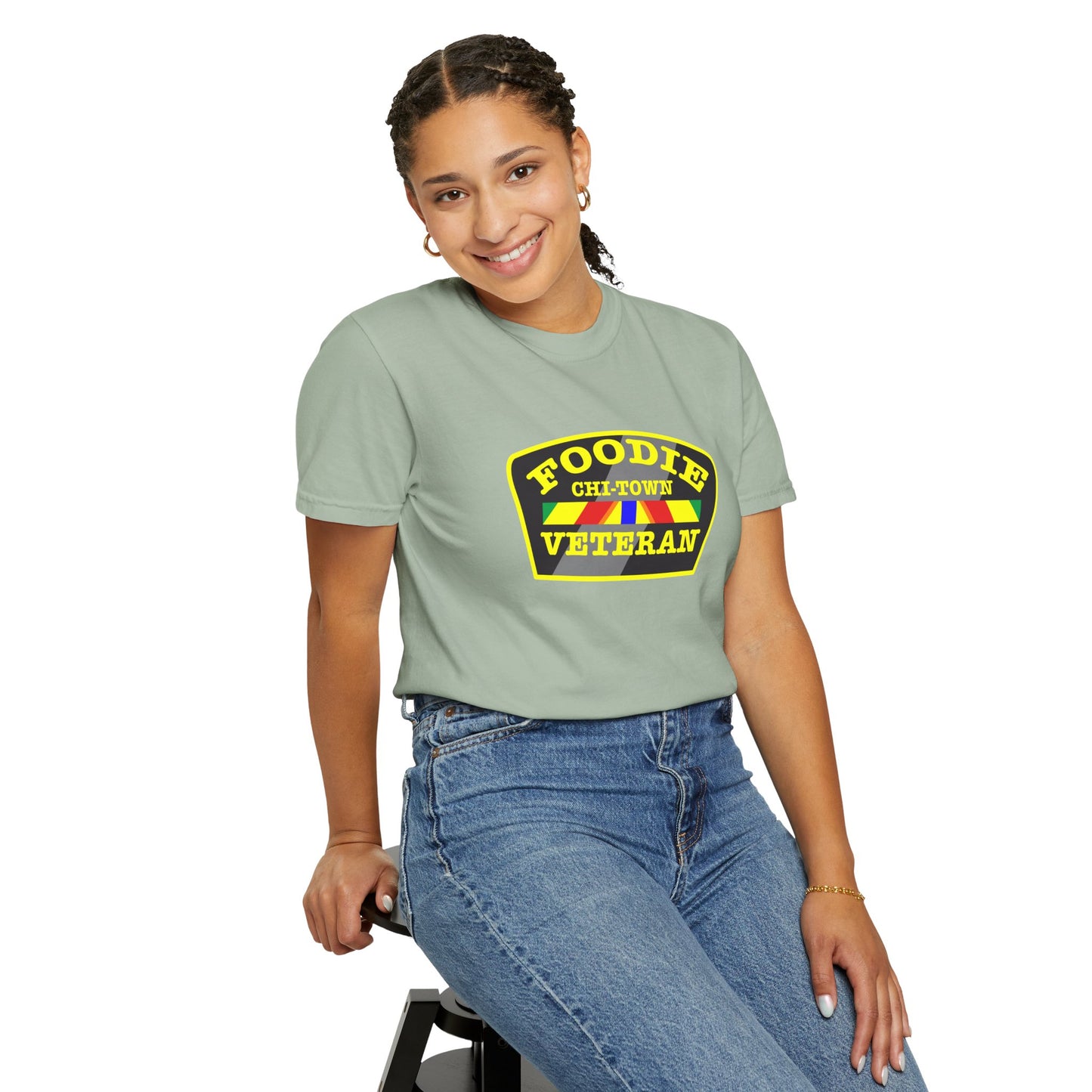 L.O.E.F Foodie Veteran CHI-TOWN Unisex Tee Shirt