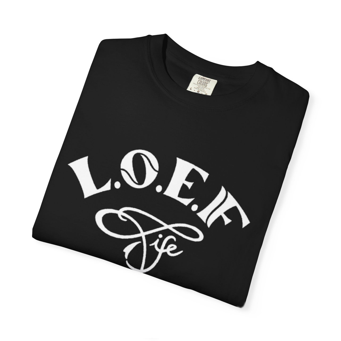 L.O.E.F Life Unisex Tee Shirt (White)