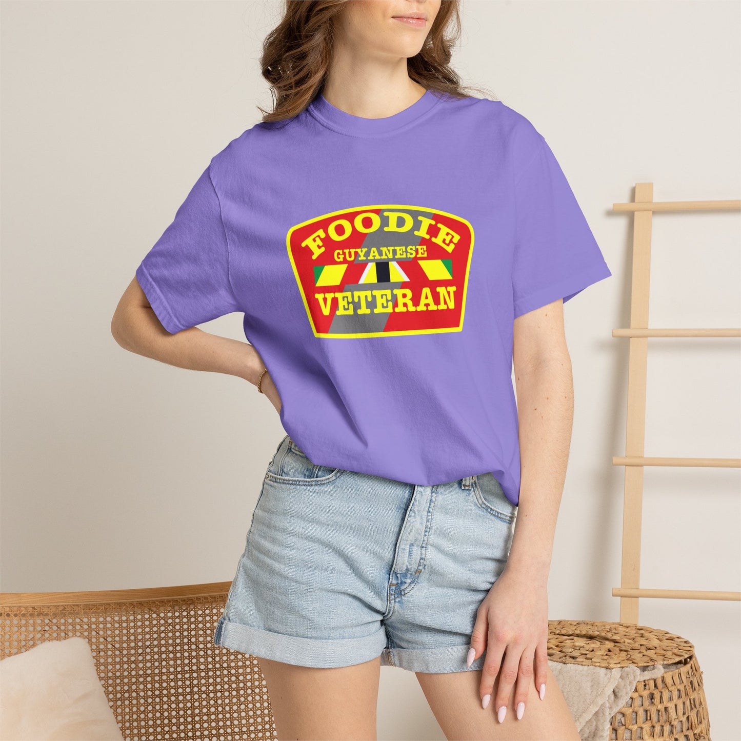 L.O.E.F Foodie Veteran Guyanese Unisex Tee Shirt