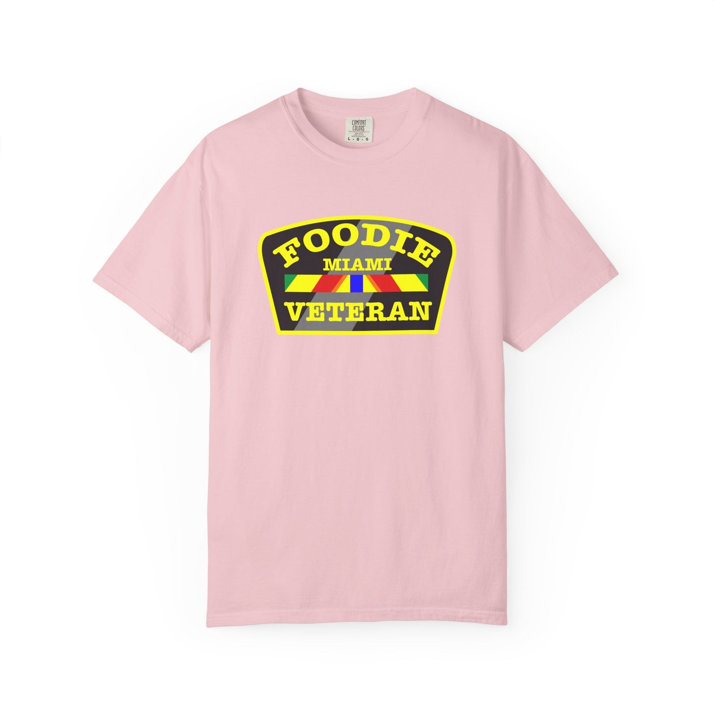 L.O.E.F Foodie Veteran MIAMI Unisex Tee Shirt (Yellow)